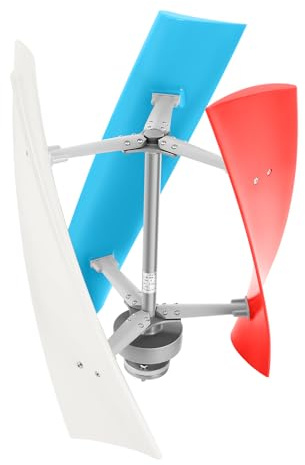 Generatore di turbina eolica a 3 pale, 400 W 24 V, generatore a turbina eolica ad asse verticale, kit per la casa, sistema eolico con controller per navi, mulini a vento, famiglie, fornitura di