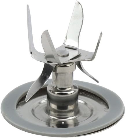 DEMULAX Cuchilla for triturar Hielo de 6 Cuchillas for licuadora Oster y Osterizer con Anillo de Sellado Cuchilla de licuadora de Alto Rendimiento