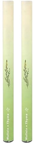 2PCS Mullein Kräuter-lungenreiniger,Upgraded Herbals Diffuser Pen,Natural Inhaler Stick for Breathing Ease,Natürliche Atemwegsunterstützung & Atemhilfe Für Zuhause