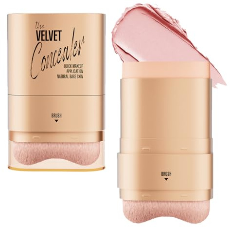 NHPY 2 in 1 Correttore,fondotinta stick,Copre Segni di acne,Macchie,Cerchi Scuri,Pori Spessi,Correttore di Crema,Consistenza Liscia