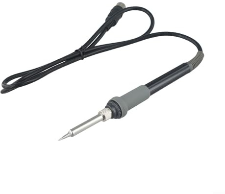 Soldering Iron Handle for FX-888D FX-888 FX-8801-6Pin Replacement Grip with Ceramic Heating Element, Heat Resistant Silicone Wire, 65W Electric Soldering Tool for Electronics DIY & Repairs