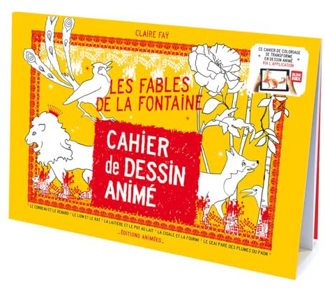 Cahier De Dessin Animé - Les Fables de La Fontaine - Tome 1 - Claire Faÿ