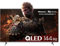 Hisense TV 65 QLED 4K 144Hz 65E77NQ PRO, Smart TV VIDAA U7, Dolby Vision IQ, HDR 10+ Adaptive, 144hz Game Mode PRO, Dolby Atmos 2.1, Alexa Built-in, Tuner DVB-T2/S2 HEVC 10, lativù 4K, 65'', 2024