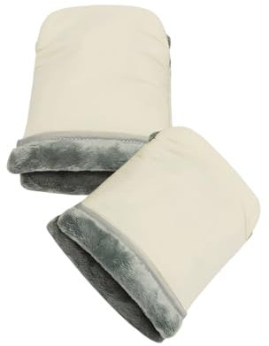 Fazvncv 1 Paar Baby-Kinderwagen-Handmuffs, weich, bequem, warme Handschuhe für kalten Winter, Komfort mit Plüschfutter
