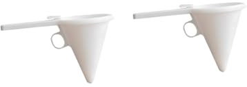 Didiseaon 4PCS Handheld Baking Funnel for Cake Decorating and Cream Icing Dispensing High Temperature Resistant Batter Dispenser Cups for Pancake Chocolate and Dessert Decorating Accessories