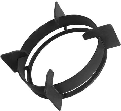 SHINEOFI Gas Stove Rack for Kitchen Cookware Non-Slip Bracket with Four Claws Stable Support for Milk Pan Wok Pot Gas Hob Oven Grill Barbecue Compatible