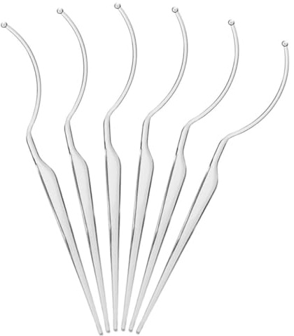 YARNOW Soportes para Pestañas Postizas Herramienta Versátil y Reutilizable 6 Piezas de Acrílico para Exhibición y Aplicación en Maquillaje Profesional