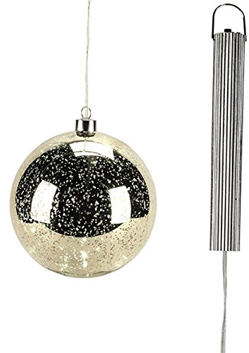 Unbekannt Lucy LED-Kugel Gold 12 cm
