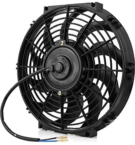Ventilateur de Radiateur pour Voiture 12V, 12 Pouces, 80W, Refroidissement Auto