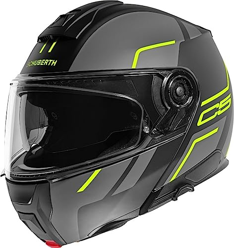 SCHUBERTH Unisex C5 Graphic Ece Helm, Master Yellow, XXL 63 EU
