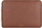 Comfyable Custodia sottile per portatile compatibile con MacBook Pro 14-in M2 2023 A2799 & M1 - Custodia protettiva in pelle PU per computer + resistente all'acqua + senza graffi da cerniere, marrone