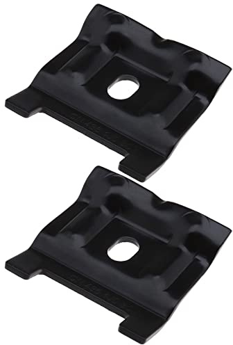 Create idea 2 Stück Batteriehalter mit Bolzen 1J0803219 6X0959502A schwarz kompatibel mit Beetle kompatibel mit Jetta Golf A3 Q3