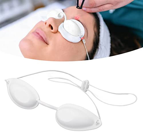 Kadimendium Schönheitsbrille Augenschutz TPU Lasersicherheit Einstellbares Zubehör Schutzbrille für das Sonnenbaden Im Salon