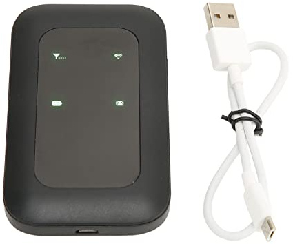 Vikye Entsperrter Mobiler WLAN-Hotspot, 4G LTE-Router, Bis zu 150 Mbit/s Download-Geschwindigkeit, Bis zu 10 WLAN-Verbindungsgeräte