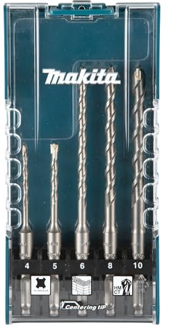 Makita E-15718 SDS-PLUS Steinbohrer-Set 5tlg.
