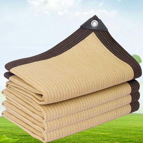 Voile Ombrage 5x5 Carré Mat Voile D'Ombrage A Planter Voile Dombrage Filet D'Ombrage Tissu pour Pergola Filet Dombrage,6x6m