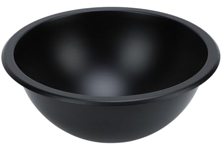 Évier Rond pour Camping-car en Acier Inoxydable, Petit évier de Cuisine Rond Noir pour Camping-car de 12, 5,9 de Profondeur, Évier de Barre de Cuisine pour Cuve Unique,