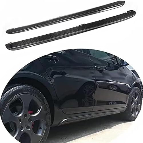 DYKGYLYS 2 Stück Seitenschweller, für VW Golf 6 MK6 GTI 2010-2013 Anti-Kollisionsschutz Seitentrittleistenpedale Accessoires