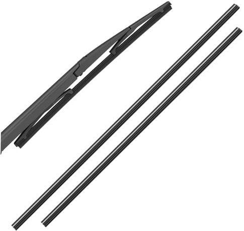 GRIRIW 2stücke Wischergummis Für Scheibenwischer Auto Wischergummi Strapazierfähiges Gummi Einfach Zu Wechseln