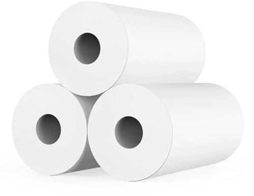 3 rollos de papel de impresión instantánea para cámara infantil, 80 fotos por rollo, 3.54 x 1.96 pulgadas/foto