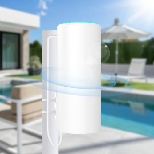 Todaair Repetidor WiFi de doble banda | Gigabit | Estable rápido | Configuración de 2 minutos | No necesita aplicación | Interior/exterior | Compacto