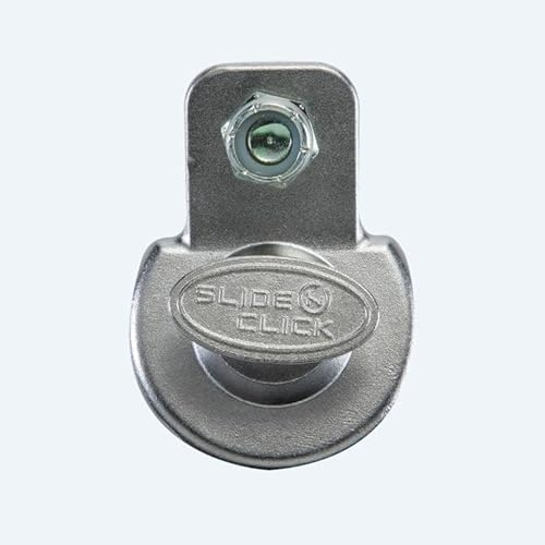 Q'Straint Q8-7580 Slide ’N Click Floor Top Assembly – OEM Wheelchair and Mobility Transport Mounting Component for Accessible Vehicles