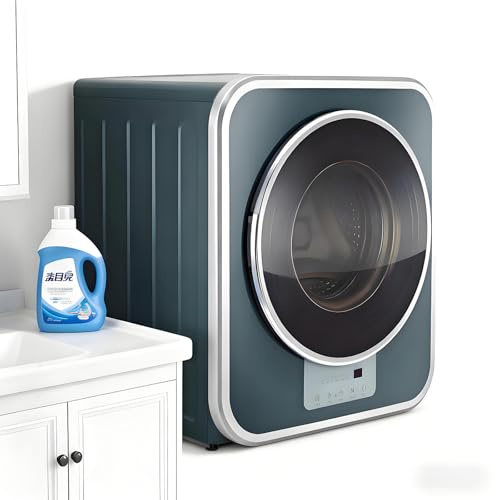 HuanSebesity Mini Lavatrice a Parete,Lavatrice Completamente Automatica da 3 kg per dormitorio,Mini Lavatrice Automatica,Lavatrice Portatile per Vestiti,Alta velocità Spin LightGreen