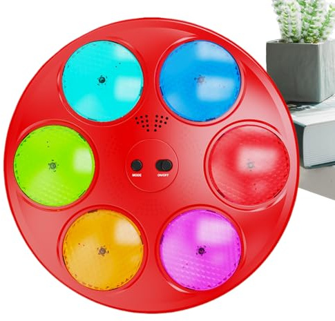 Juego de Tape Taupe para Bebé | Juego de Ataque Lunares Divertido - de Sociedad con Luz Educativa Interactiva para Aprendizaje Temprano | Regalo Cumpleaños Navidad Chica Niño Interior Exterior