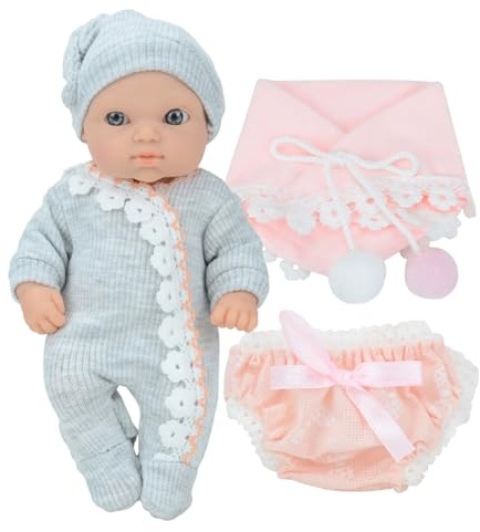 Xinhuju Spielzeugpuppen | Anziehspielzeug Mit Kleidern Für Puppen - Echte Kinderpuppe | Für Zuhause Kinderzimmer Rollenspiel Geburtstag Mädchen