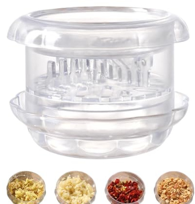 Spremiaglio Manuale, Spremiaglio A Pressione, Multifunzionale Tritatutto Per Aglio Spremi Zenzeros Garlic Crusher, Manuale Zenzeros Schiaccia Aglio A Torsione Cipolle Noci, Per Accessorio Da Cucina