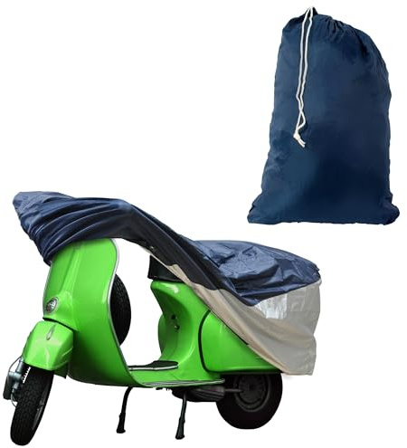 Detailer’s Preference Polyester Scooter Cover, Heavy-Duty Weather Protection, Scratch-Free Design, Compact Storage Bag, Fits Scooters Up to 60 Inches