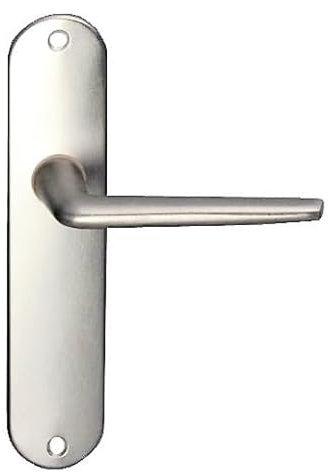 Paire de Poignées de porte KLOSE besser sur plaque Aluminium Mini - Bec de cane