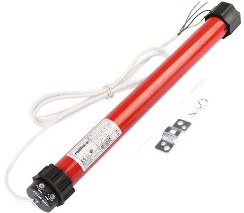 Rollladenmotore klassisch kabelgebunden Zugkraft 10NM (20kg) - 40NM (100kg) Rohrmotor Rolladenmotor (MAXI-Motor für 50mm 8-Kant Welle [ bis 20kg ])