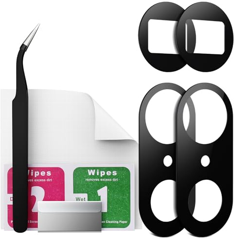 Eonpam 2 Pack Kamera Linse Glas für Google Pixel 7 Pro GP4BC GE2AE GFE4J | Kameraglas Original Qualität Rückseite Kamera Linse Glas Ersatz HD Kameraschutz Camera Glass Reparatur Set.
