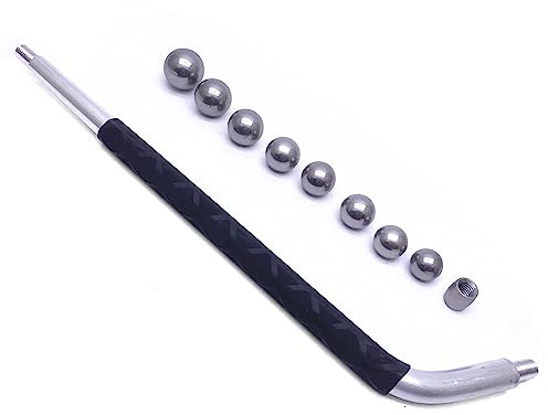 Jiayouy Saxophone Repair Kit Saxophone Dent Repair Tool with 12mm-22mm Sheet Metal Balls Alto Tenor Wind Instrument Maintenance Tools