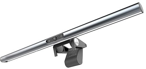 Beausoleil Barra Luminosa per Monitor Del Computer Schermo Touch Lampada Del Computer Protezione Occhi Barra Luminosa per Monitor Del Computer PC con Webcam 1080P