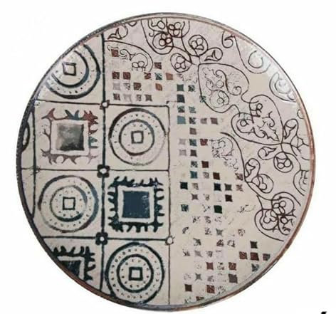 La Mediterránea Plato Llano Grecia Porcelana (6 Unidades)