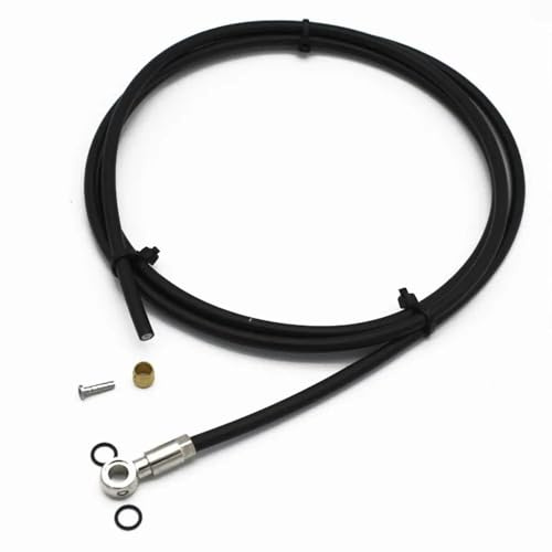 Famex Ride Zoom Hydraulic Brake Hose Kit, Rear Bike Disc Brake Oil Tube 2500mm Bike Hydraulic Disc Brake Hoses Kit for Zoom Hydraulic Brake Series