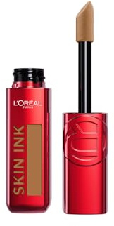 L'Oréal Paris Infallible Skin Ink Foundation-Concealer Hybrid, Up to 48hour Wear, Waterproof, Lightweight texture, Medium Coverage, Shade 375 Neutral, 15ml