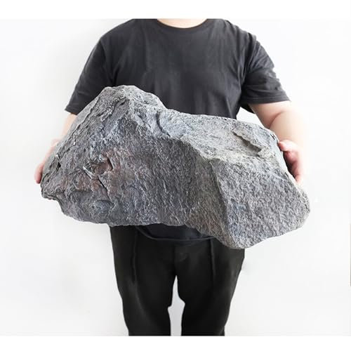 Générique Faux Roches extérieures, Fausse Couverture de Roche, PU Foam Fake Rocks pour l'aménagement paysager décor, couvertures de puits pour la Cour décorative, Texture Naturelle réaliste