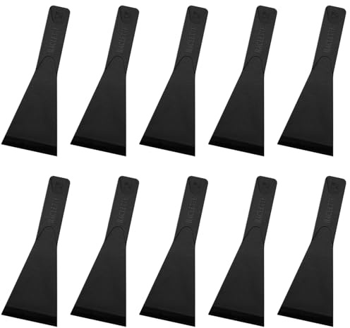 Espátulas para Raclette de Nylon 10 pcs, Espátula Cocina Antiarañazos Resistente al Calor para Parrilla Raclette y Fondue, Utensilios Cocina para Queso Fundido, Crepes y Sartén Antiadherente