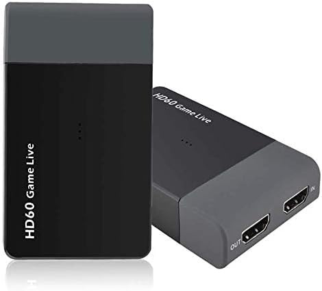 Y&H Audio Video Capture Card,HDMI Game Capture Card USB3.0 1080P Game Recorder,HD Video Capture Card for PS5,PS4 Xbox Series X/S,Wii U and Nintendo Switch,Video Conference or Live Broadcasting