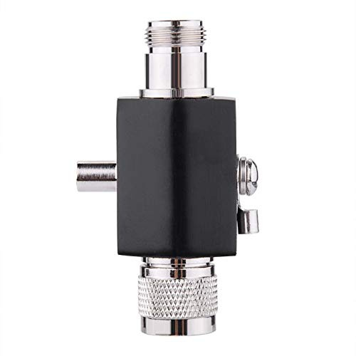 Passive video transceiver LLD CA-23RS 400W 2500MHz Lighting Arrestor N Male Plug to N Female Coaxial Lightning Surge Protector Passive power supply and video balun connector