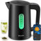 GoveeLife Smart Electric Kettle Temperature Control 1.7L, WiFi Electric Tea Kettle with LED Indicator Lights, 1500W Rapid Boil, 2H Keep Warm, BPA Free, 4 Presets Hot Water Boiler for Tea, Coffee