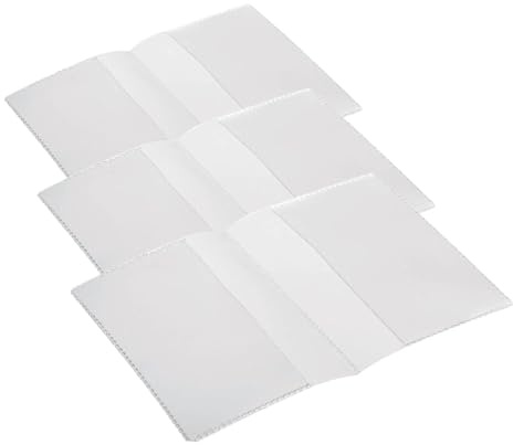 Durable Schutz- und Ausweishülle, Doppelhülle für Dokumente DIN A7 (148 x 105 mm), 10 Stück, transparent, 213819 (Packung mit 3)