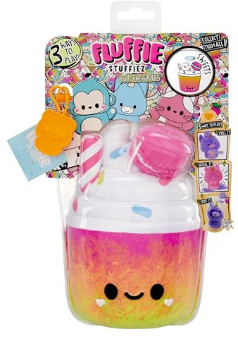 Fluffie Stuffiez Shake - Kleines Plüsch-Sammlerstück - Kuschelweicher ASMR Flaum - Fidget, Basteln, Fell Abziehen - für Kinder ab 4 Jahren und Sammler