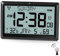 SZELAM Radio Controlled Wall Clock,10.5 Large Display Digital Wall Clock Battery Operated,Digital Calendar Auto Setting Desk Clocks with Indoor Temperature, Humidity,Date,Day,Auto DST for Elderly