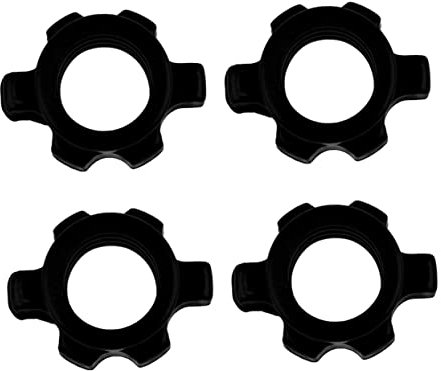SKISUNO Weight Bar Nut Dumbbell Screws Barbell Fixing Accessories Plastic Nut Set