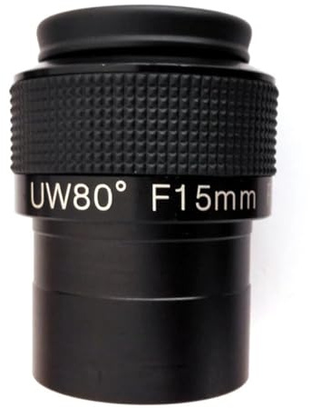 Teleskopzubehör 2 Zoll 80 Grad Ultraweitwinkelokular 15/20/30/40 mm Alluminiumgehäuse mehrfach vergütete astronomische Teleskopokulare(2 inch 15mm)