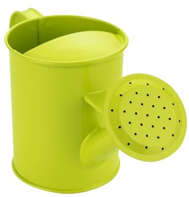 Levemolo Watering Can Iron Art Watering Pot for Gardening Indoor Outdoor Plants No-smell Green Kettle with Delicate Water Flow for Gardening Supplies